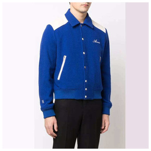 <b>Men's</b> Custom Logo College Baseball Varsity <b>Jacket</b> with Embroidered Sleeves New Style Breathable Letterman <b>Jacket</b> for Winter - Product Image 3