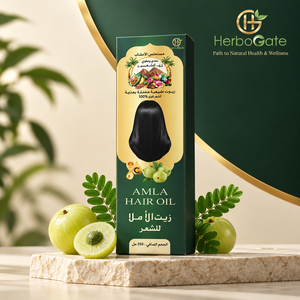 Aceite Capilar Herbal de Amla, Aceite Natural para el Cuidado del Cabello, Fórmula Ligera, Nutritiva, Masajea el Cuero Cabelludo, Deja el Cabello Suave, Producto de Belleza OEM - Product Image 2