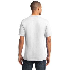 Camiseta informal de manga blanca con cuello en V para hombre con impresión personalizada - Product Image 2