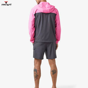 Conception personnalisée Ensemble de short coupe-vent confortable et respirant en nylon Ensemble pour hommes Prix raisonnable Logo personnalisé - Product Image 2