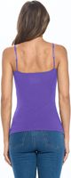 Camisole pour femme en dentelle tricotée, coupe ajustée, style décontracté streetwear, motif uni, 100% coton, séchage rapide, respirante, service OEM, personnalisable
