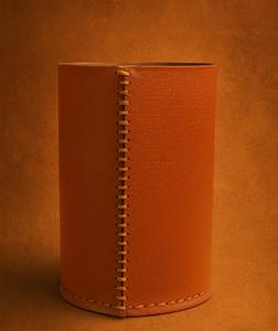 Étui à stylos personnalisé en gros pour la maison ou le bureau, pour garder votre bureau bien rangé, porte-stylos rétro, porte-stylos en cuir de qualité supérieure - Product Image 4