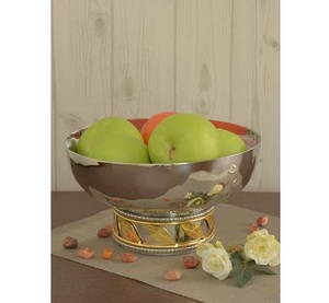 <b>Silver</b> Stainless Steel Nut <b>Bowls</b> From Indian Factory - Product Image 2