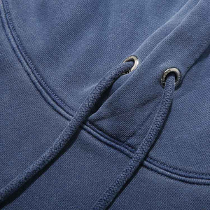 Sweat-shirts à capuche personnalisés en gros, mode, délavés à l'acide, épaules tombantes, 100% coton, sweat-shirts à capuche streetwear pour hommes, logo personnalisé - Product Image 5