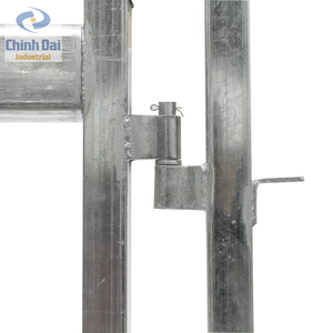 แผงรั้วชั่วคราวสําหรับงานก่อสร้างที่ได้รับการรับรอง / แผงวัวสังกะสี / โครงสร้างเหล็กสําหรับการก่อสร้างอาคาร - Product Image 2