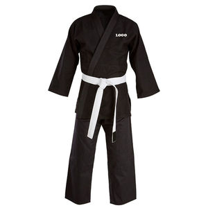 Uniforme de karaté avec logo sur mesure Costume d'arts martiaux personnalisé pour unisexe OEM Kimonos Uniforme de karaté d'arts martiaux - Product Image 1