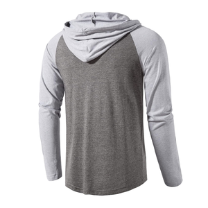 Summer Outdoor Mens Gym Wear Custom Printing hoodie Hoodie - Product Image 3