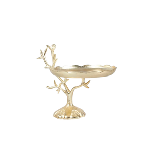 Rama de metal decorativa de último diseño, cuenco de vidrio con acabado antiguo oxidado y robusto, para Navidad y Pascuas - Product Image 6