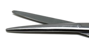 Chất lượng cao 9 \ "metzenbaum kéo thẳng cho thú y sử dụng cơ sở của dụng cụ phẫu thuật thiết kế cùn/cùn - Product Image 3