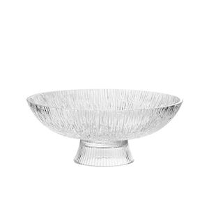 Bol à chocolat en verre Restaurant Vaisselle Décoration Bol à fruits Fait à la main Couleur or Bol à dessert en verre transparent - Product Image 1