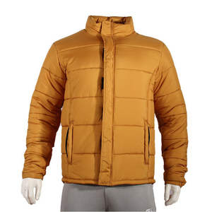 Quilted Puffer <b>Jacket</b> Windbreaker <b>Padded</b> Thick Black <b>Hooded</b> <b>Jacket</b> - Product Image 6