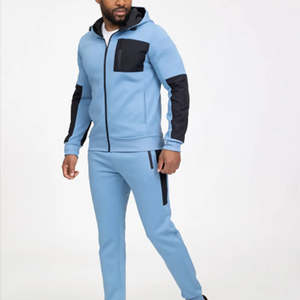 Conjuntos Deportivos de Invierno para Hombre, con Capucha, Estampados, Transpirables, 100% Algodón, para Entrenamiento Deportivo y Jogging, Precio Bajo, Venta al Por Mayor - Product Image 4