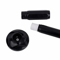 Tringle de Douche Sans Perçage à Tension Réglable en Acier Inoxydable Noir Mat – Accessoire de Salle de Bain