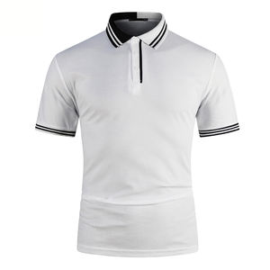 Haute qualité 100% coton hommes pour polos conception personnalisée nouveau Logo solide à manches longues pour le printemps automne en gros pour Polo - Product Image 1