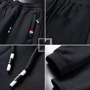 Men's Custom Fleece Fabric High Quality Men Pants Custom Logo Low MOQ <b>Winter</b> Men <b>Trouser</b> & Pants - Product Image 2