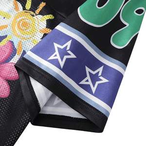 Fully Sublimation Transfer Printed Breathable Polyester Mesh Sports Shirts Custom Name And Number American Football Jersey - Product Image 4