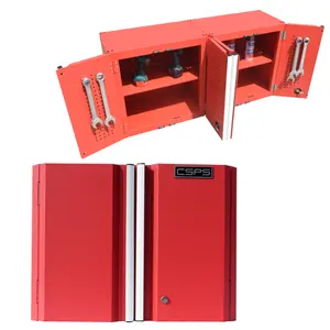 Wall Cabinet 61 cm 01 Shelf In Red Ista Standard Good Price Polyester Carrying Protector Custom Powder Coasted Steel For Me