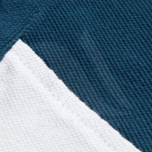 Venta al por mayor de calidad superior de los hombres para los polos mejor material de punto de tela de color de contraste de diseño - Product Image 6