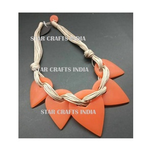 Les dernières belles perles de résine forme ovale pendentif bijoux résine bois pour colliers bijoux accessoires ensembles de bijoux - Product Image 3