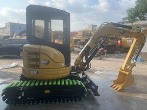 Caterpillar 303.5E Micro mini pelleteuse d'occasion avec des performances supérieures Mini pelleteuse 4 tonnes Cat en Offre Spéciale à bas prix - Product Image 3