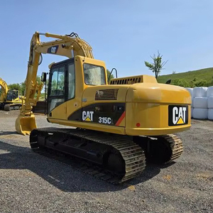 รถขุดตีนตะขาบ315C สำหรับแมวส่วนประกอบหลักได้แก่กระปุกเกียร์ปั๊มมอเตอร์เครื่องยนต์ - Product Image 1