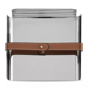 Lujoso servilletero de madera y metal que agrega un Estilo funcional duradero y un toque decorativo sofisticado a la decoración del comedor - Product Image 6
