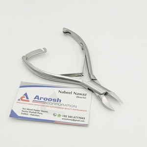 Cortador de uñas de pedicura de acero inoxidable sólido de alto grado profesional, cortador de uñas sostenible para uso en los dedos, venta al por mayor - Product Image 5