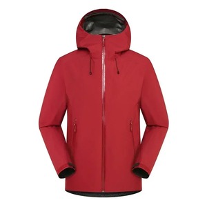 Chaqueta cortavientos bordada LT de tres capas de alta calidad para hombre, impermeable lavada de lona para caza, senderismo, informal para invierno - Product Image 5