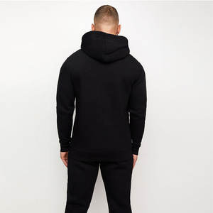 Chándal de invierno para hombre de gran calidad, ropa de calle transpirable de lana de algodón 100%, ropa informal para correr con logotipo personalizado al mejor precio - Product Image 4