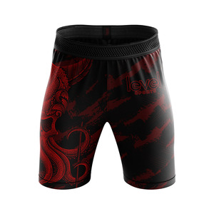 Short de compression de nouveau style Short de compression de haute qualité à motif droit Design personnalisé - Product Image 1