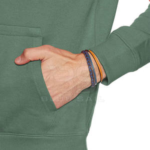 Sudaderas con capucha de algodón para hombre con estampado de logotipo personalizado liso informal suave invierno cálido ropa deportiva sudaderas con capucha básicas de algodón para hombre - Product Image 4