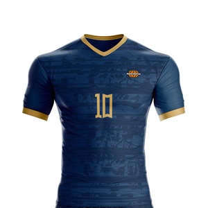 Uniformes de Fútbol Personalizados Sublimados, Ligeros, Elásticos, de Secado Rápido, Transpirables, 100% Poliéster, Camisetas de Fútbol Unisex - Product Image 2