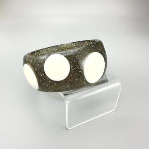 Bracelet en acrylique, bijoux, couleur pleine, design personnalisé, unique, élégant, écologique, petit bracelet de mariage - Product Image 6