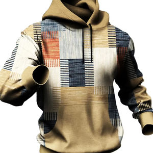 Alta calidad mejor diseño personalizado Zip up Hoodies hombres nueva moda personalizada 100% algodón en blanco cómodo Zip up Hoodi para hombre - Product Image 4