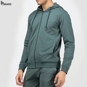Sudadera con Capucha Personalizada de Algodón 80% Poliéster 20% Transpirable y Ecológica para Hombre con Diseño de Pedrería, Servicio OEM, Pakistán - Product Image 3