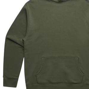 Sweat à capuche unisexe en molleton de coton vert olive, sweat-shirt à capuche décontracté d'hiver, streetwear, couleur unie, fabricant en gros - Product Image 5