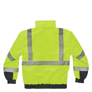 Wholesale Safety <b>Hi</b> <b>Vis</b> Winter Workwear <b>Jacket</b> for Men's ANSI Class 1 <b>Waterproof</b> Breathable High Quality men's <b>jacket</b> - Product Image 3