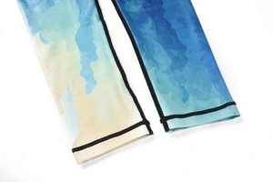 Legging d'entraînement pour femmes Conception OEM personnalisée avec matériau respirant à faible quantité minimale de commande Taille moyenne Technologie sans couture Logo sur la taille - Product Image 6