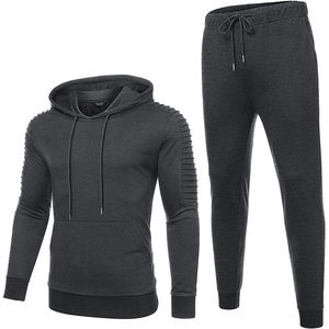 New Arrival High Quality <b>Trouser</b> <b>Men</b> Set 2 Piece Tracksuit Clothing Jogger Set Wholesale Price Fleece <b>Sport</b> <b>Men</b> Tracksuits - Product Image 2