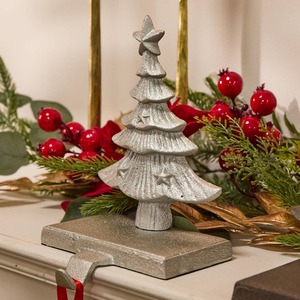 Soporte ajustable para calcetín de Navidad para chimenea, estante colgante de Metal, decoración festiva de vacaciones - Product Image 5