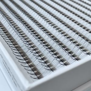 8D Compra a granel Visón Full Curl Coreano Fibra PBT Aceptar Personalización ODM Soft PBT Material de pestañas Extensiones de pestañas de longitud completa - Product Image 5