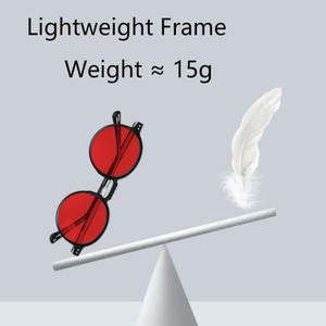 Lunettes anti-lumière bleue, verres rouges, lunettes de lecture, bloqueur de lumière bleue, lunettes anti-lumière bleue orange, filtre anti-lumière bleue OEM - Product Image 3