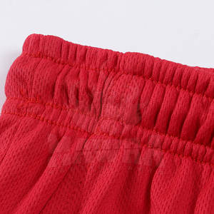 Pantalones Cortos Deportivos de Poliéster Transpirable de Alta Calidad para Hombre, Ropa Deportiva Informal con Cintura Media y Diseño Sólido - Product Image 2