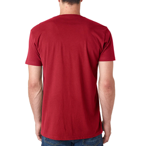 T-shirt confortable à col en V pour homme, décontracté, à manches courtes, coupe classique, respirant, léger, moderne, élégant, pour l'été, à porter au quotidien - Product Image 2