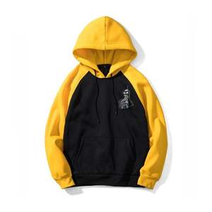 Wholesale OEM Customized <b>Men's</b> <b>Black</b> Long Sleeve Pullover Hoodie Fashion Cotton <b>Fleece</b> for Winter Season with Embroidered Logo - Product Image 2