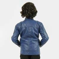 Chaqueta cálida de cuero para niños, ropa de abrigo de invierno elegante para niños y niñas, chaquetas cómodas, suministro personalizado al por mayor