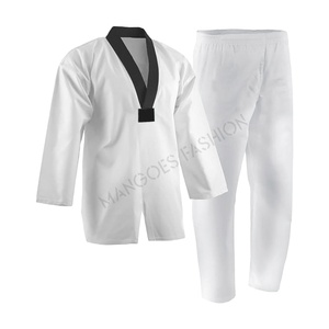 Vêtements d'arts martiaux très demandés, uniformes de Taekwondo en toile/ripstop, ceinture, style kimono de Jiu Jitsu, logo personnalisé, durable, 120g, unisexe - Product Image 1