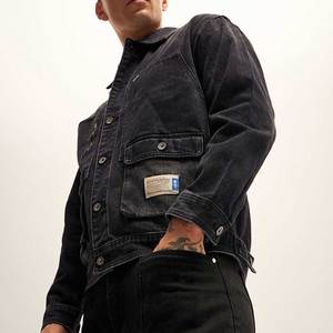 Veste en jean 100% coton de qualité personnalisée nouveau design pour hommes veste en jean Pachuco à laver lourde veste en jean pour hommes - Product Image 2