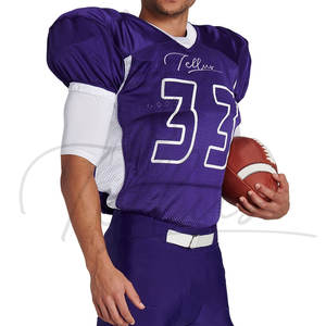 Maillot de football américain de dernière génération, taille jeunesse, respirant, personnalisable, haute qualité, vêtements d'entraînement d'équipe - Product Image 1