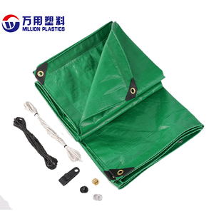 Telo in PE Verde <span class=keywords><strong>per</strong></span> Balcone, Copertura Impermeabile con <span class=keywords><strong>Occhielli</strong></span> <span class=keywords><strong>per</strong></span> <span class=keywords><strong>Camion</strong></span>, Tenda e Uso Esterno - Product Image 2